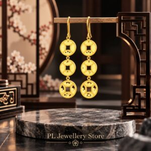 PL Earring 916 Gold (Pre Order) E88-4