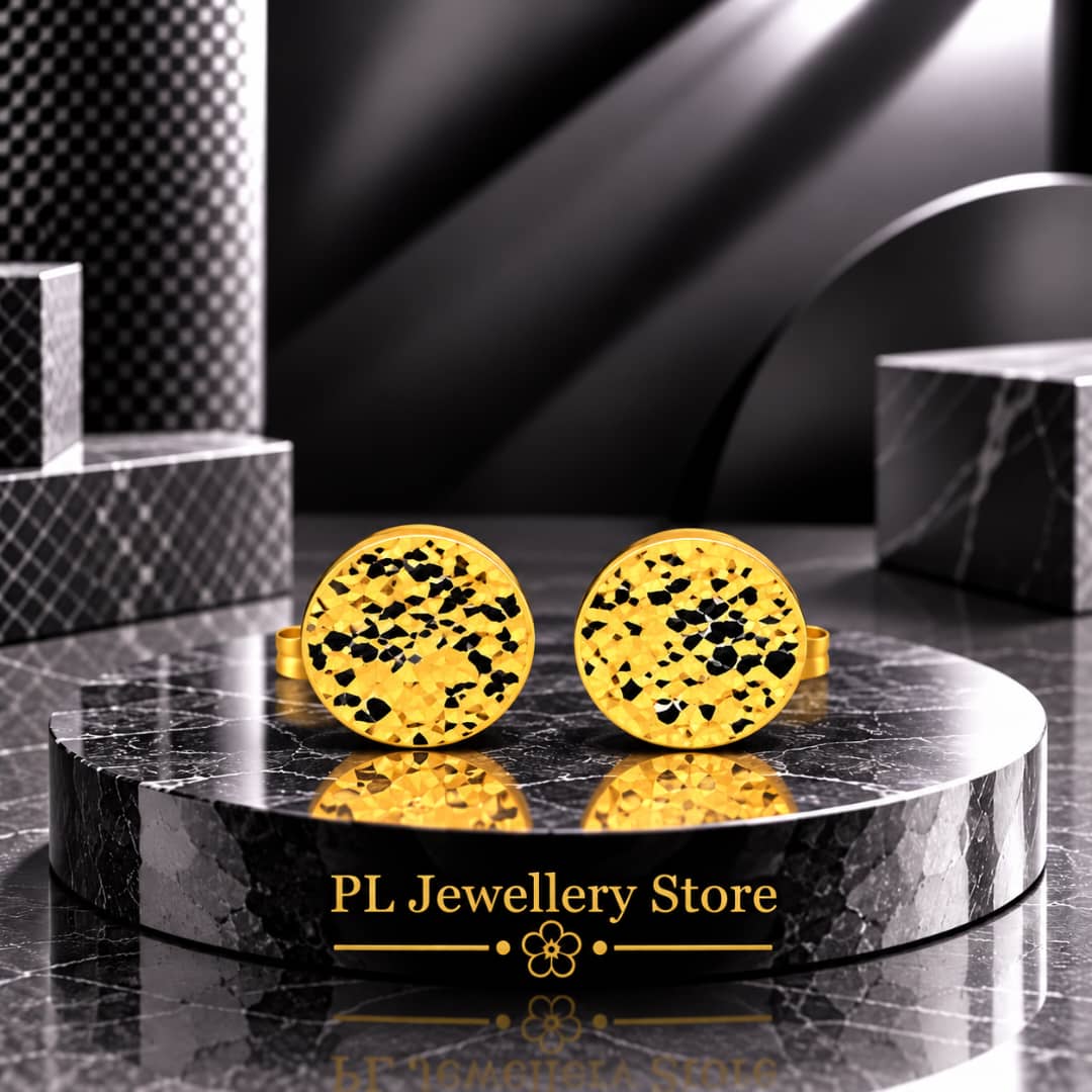 PL Earring 916 Gold (Pre Order) E84-12