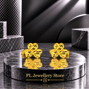 PL Earring 916 Gold (Pre Order) E84-11