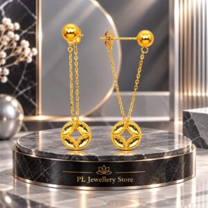 PL Earring 916 Gold (Pre Order) E89-4