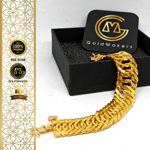 GM Bracelet Lipan Kait 3 916 Gold