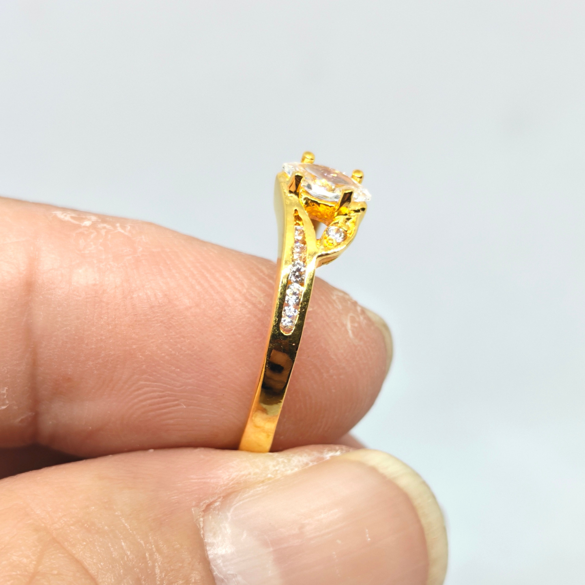 PANGLIMA EMAS Stone Ring 916 Gold - Image 3