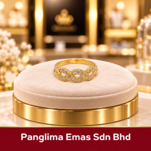 PANGLIMA EMAS Stone Ring 916 Gold