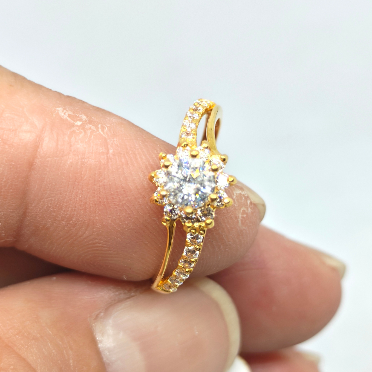 PANGLIMA EMAS Stone Ring 916 Gold 13AT6 JM - Image 2