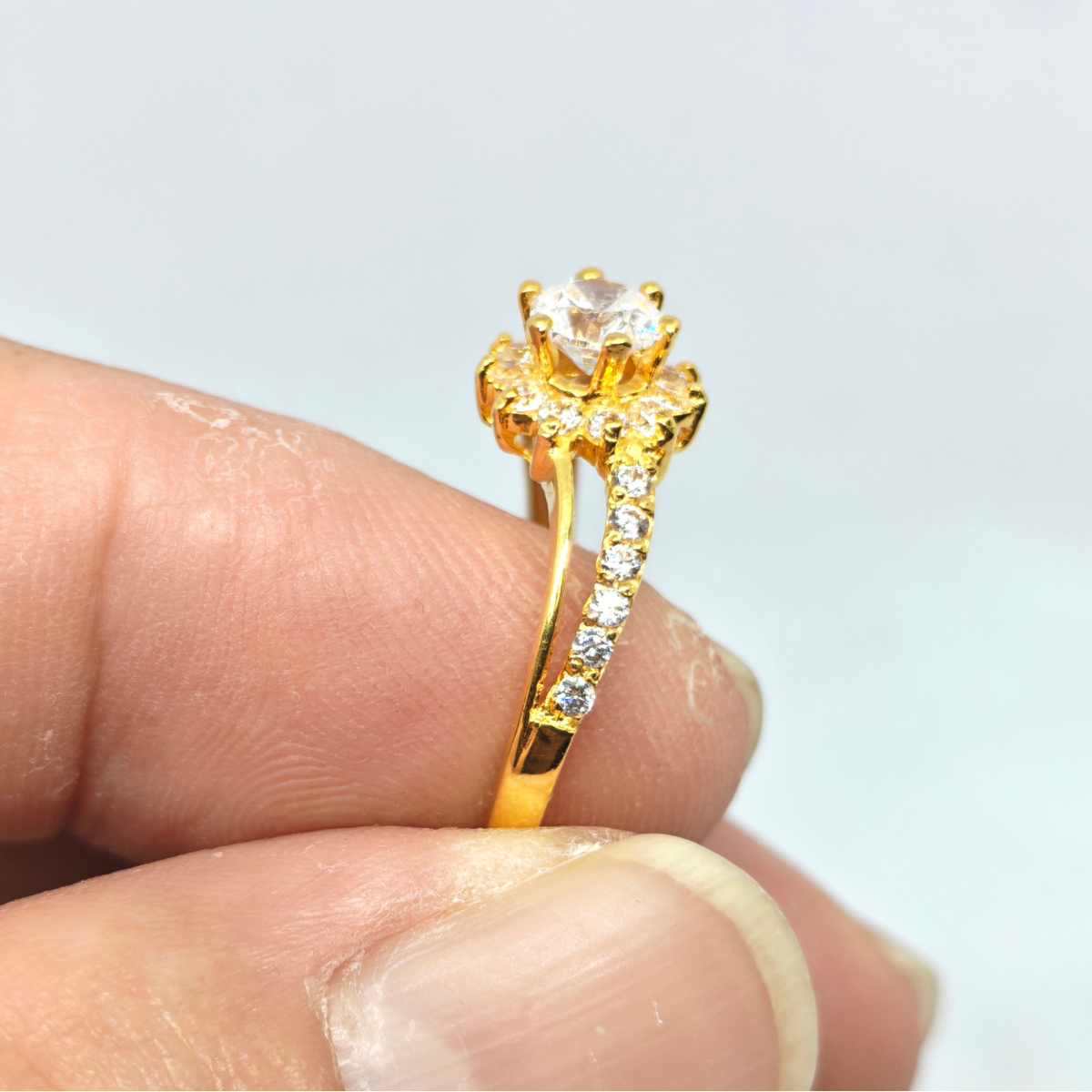 PANGLIMA EMAS Stone Ring 916 Gold 13AT6 JM - Image 3