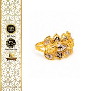 GM Ketum Ring 2 Tone 916 Gold