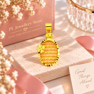 PL Fashion Pendant 916 Gold (Pre Order) P105-4