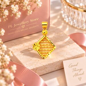 PL Fashion Pendant 916 Gold (Pre Order) P105-5