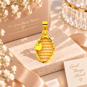 PL Fashion Pendant 916 Gold (Pre Order) P105-6